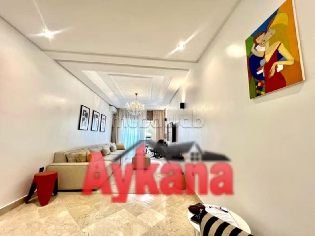 Te huur gemeubileerd appartement Bas Agdal, Rabat