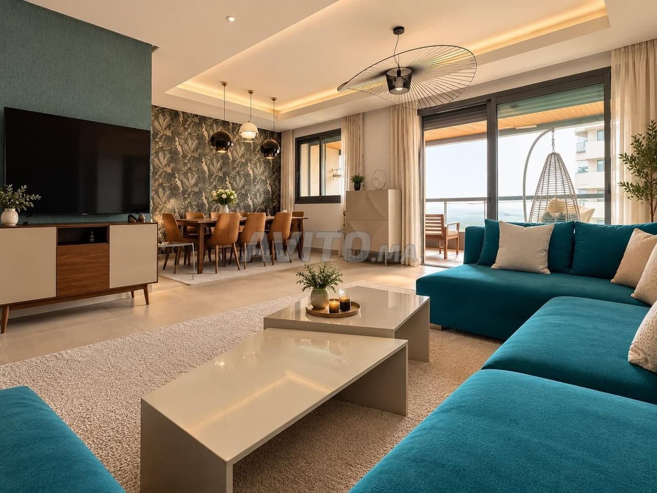 Sumptuous Furnished Apartment with Sea View in Marina