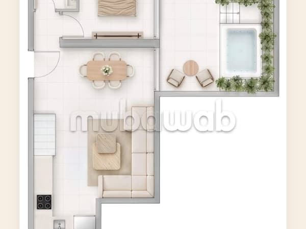 Magnifique duplex en vente 3 chambres gueliz