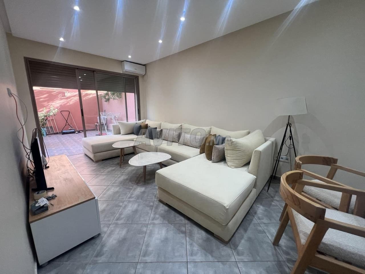 Appartement 2 ch avec jardin rte Amizmiz
