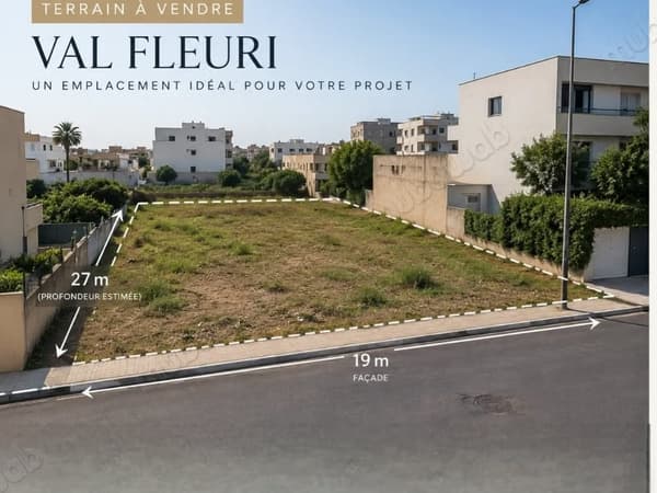 Terreno en venta – Val Fleuri – 527 m²