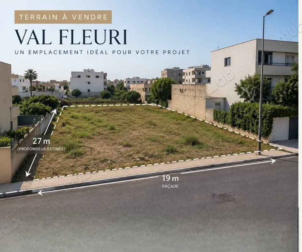Terreno en venta – Val Fleuri – 527 m²