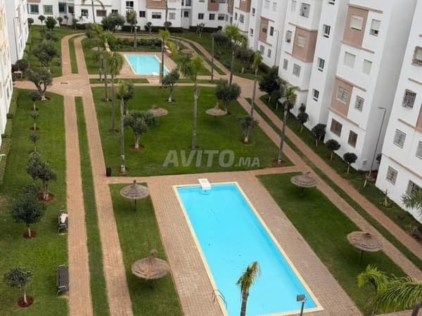 Appartement à louer 54 m² à Dar Bouazza
