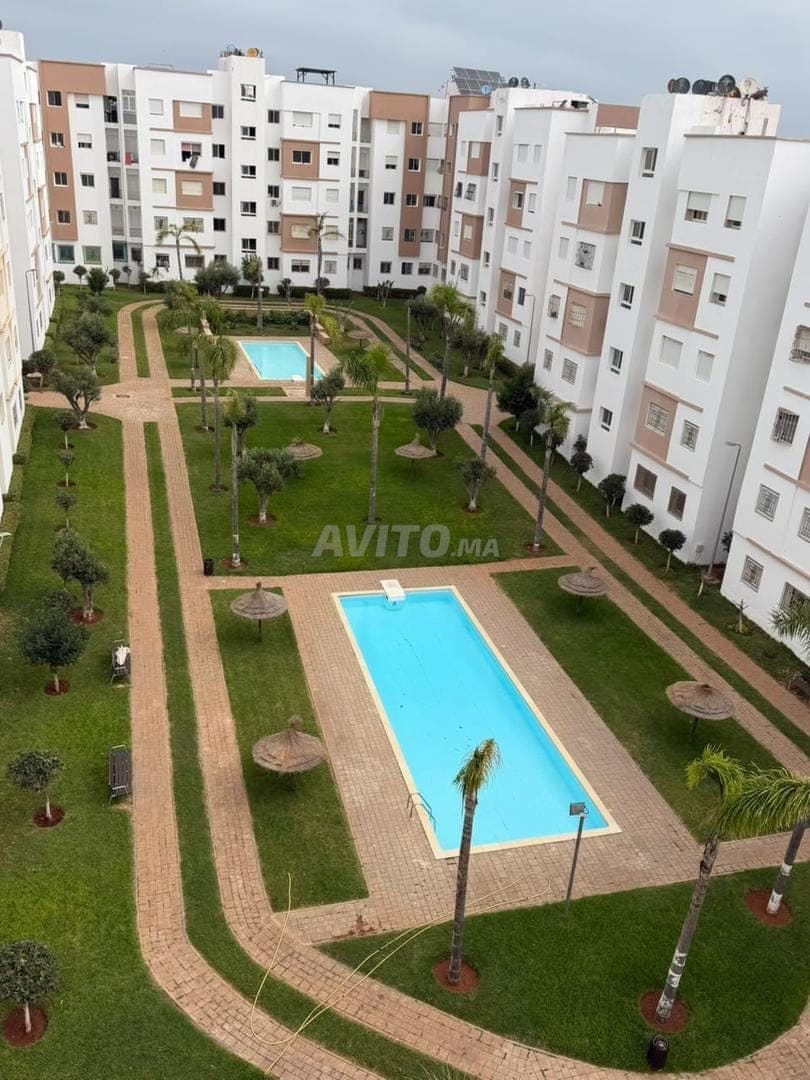 Appartement à louer 54 m² à Dar Bouazza