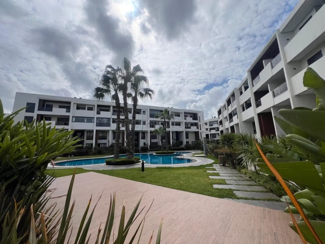 Duplex te huur in Bouskoura On Hill