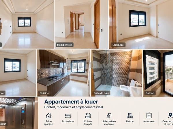 Apartment to rent, 2 Bedrooms Living room