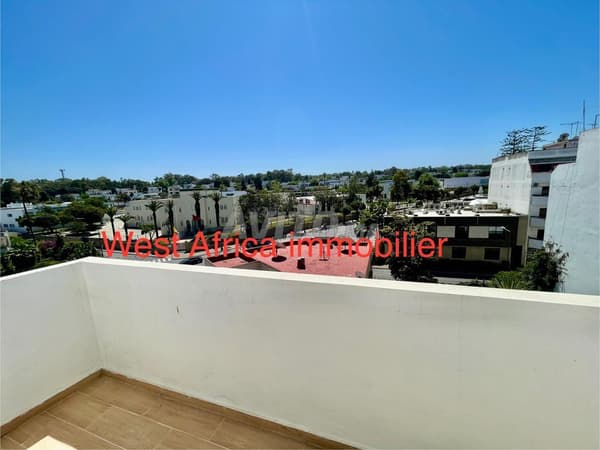 Gemeubeld appartement met Terrasse Haut Agdal