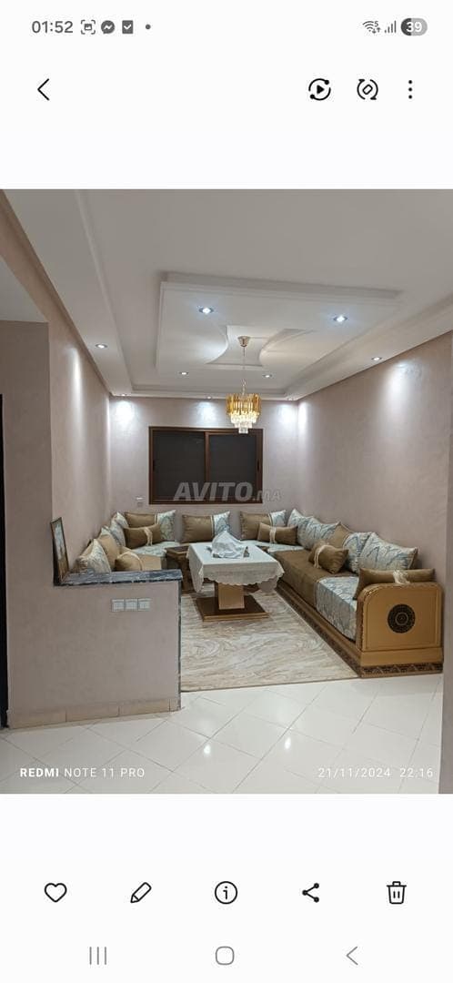 Apartamento amueblado en alquiler, 1.ª planta en Dyar Al Alia