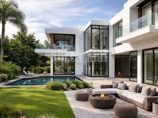 Villa de luxe à vendre Souissi Rabat terrain 1500 m² piscines intérieure et extérieure