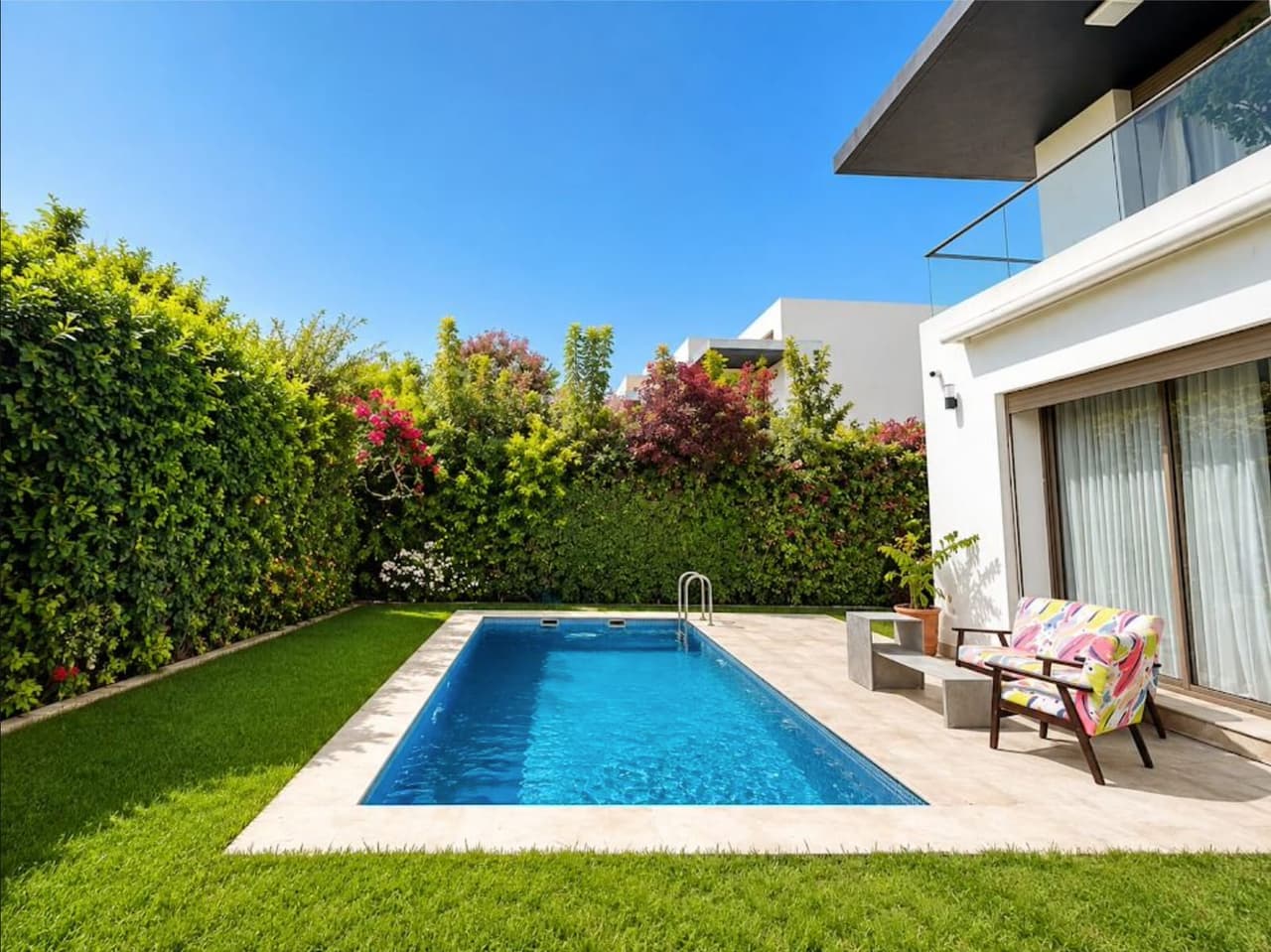 Villa meublée avec piscine privée – Dar Bouazza