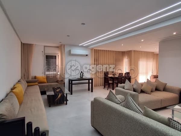 Appartement te huur 200 m², 3 slaapkamers Racine Casablanca