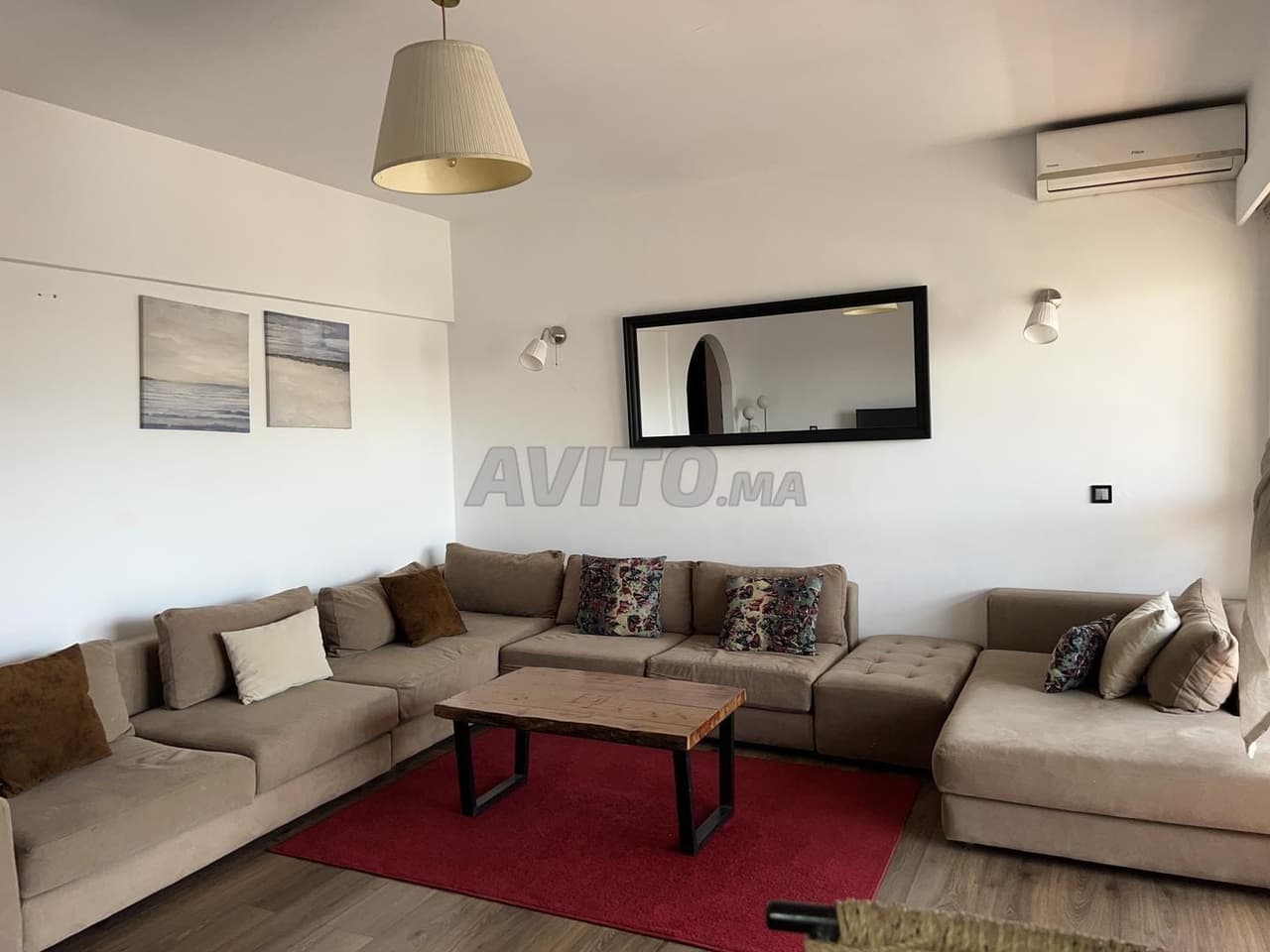 Appartement meublé à louer à Romandie Casablanca