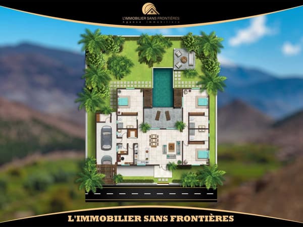 Terrain à vendre à Les Portes de Marrakech, 590 m², Marrakech