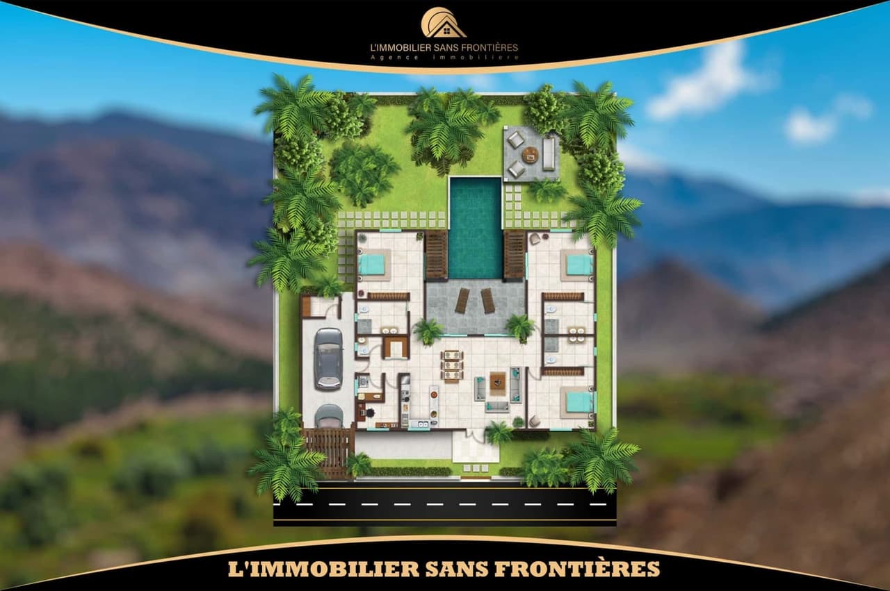 Terrain à vendre à Les Portes de Marrakech, 590 m², Marrakech