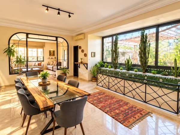 Luxueuze villaverdieping gemeubileerd te huur in Oasis 3 slaapkamers 180M2