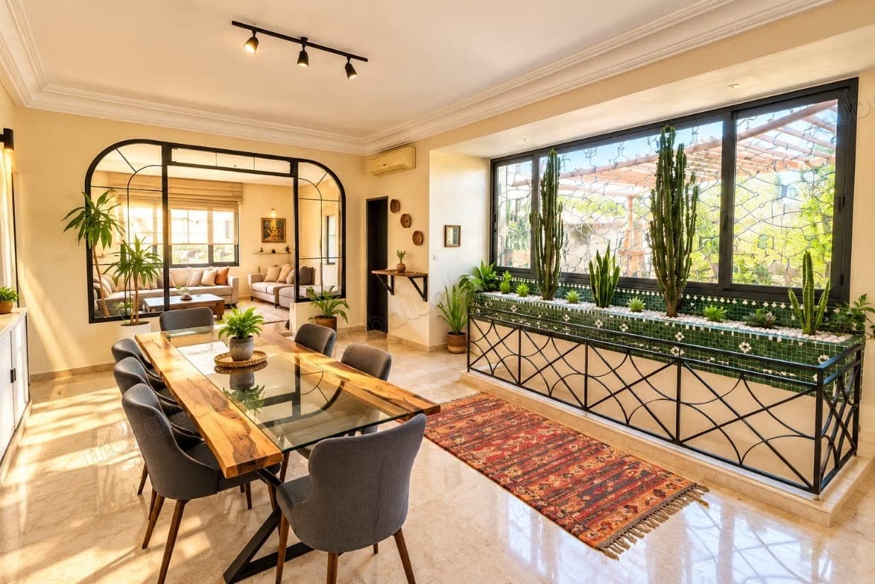 Luxueuze villaverdieping gemeubileerd te huur in Oasis 3 slaapkamers 180M2