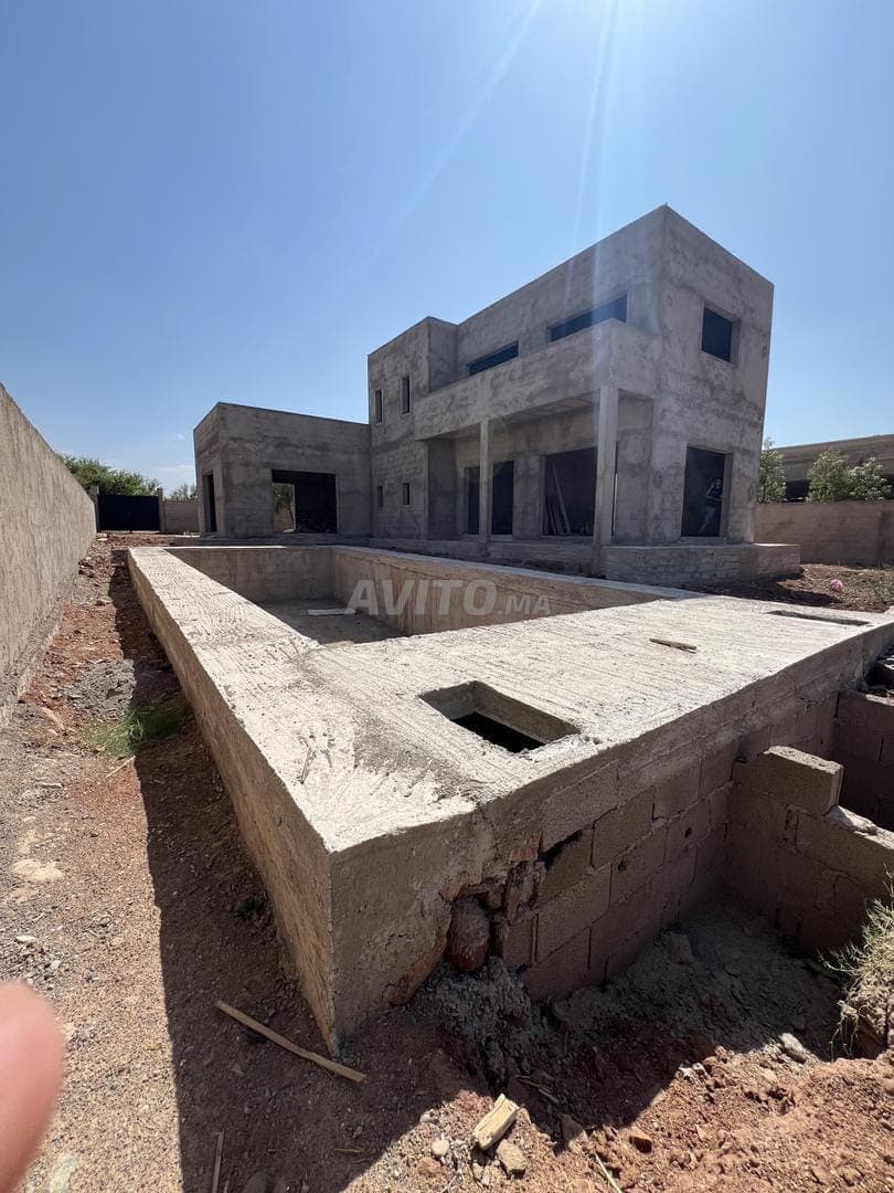 Half-afgewerkte villa te koop – Ghmate | 1 500 000 DH