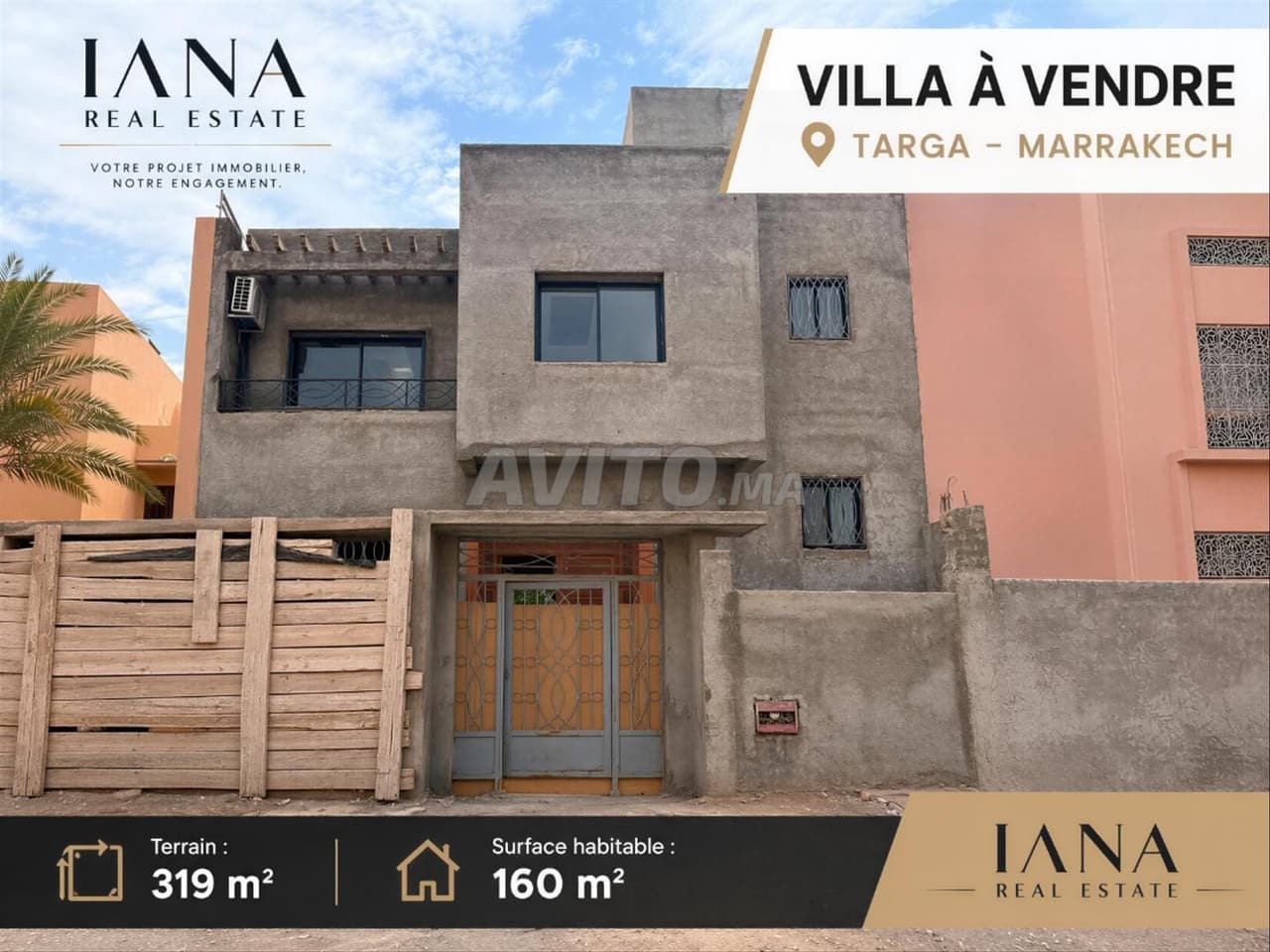 Halbfertige Villa zu verkaufen in Targa
