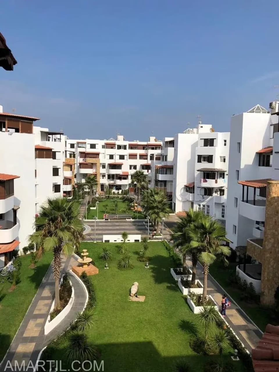 Appartamento in vendita e in affitto con piscina sul lungomare di Martil