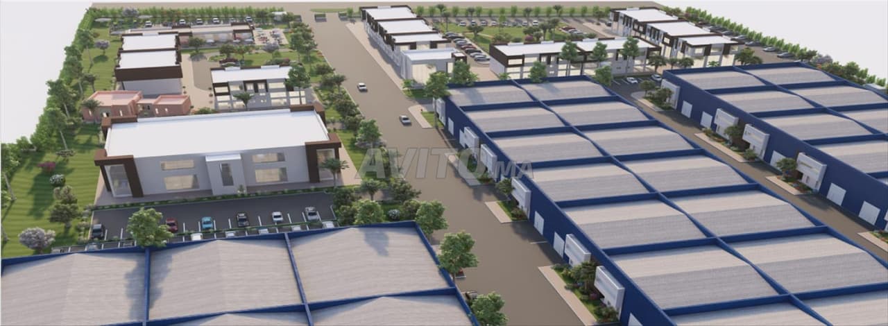 Industrial Hangar 375m² Under Construction