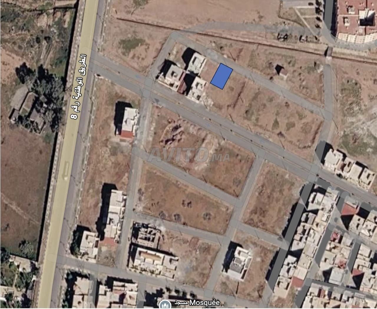 TERRAIN À VENDRE – LOTISSEMENT BOUSTAN, KHÉNIFRA