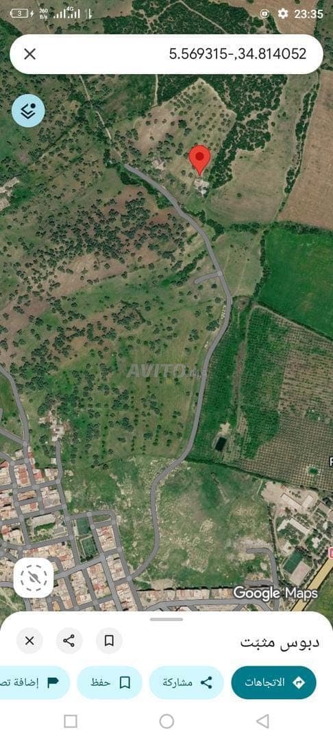 Terrain agricole à 800m du quartier Nahda Bouzen
