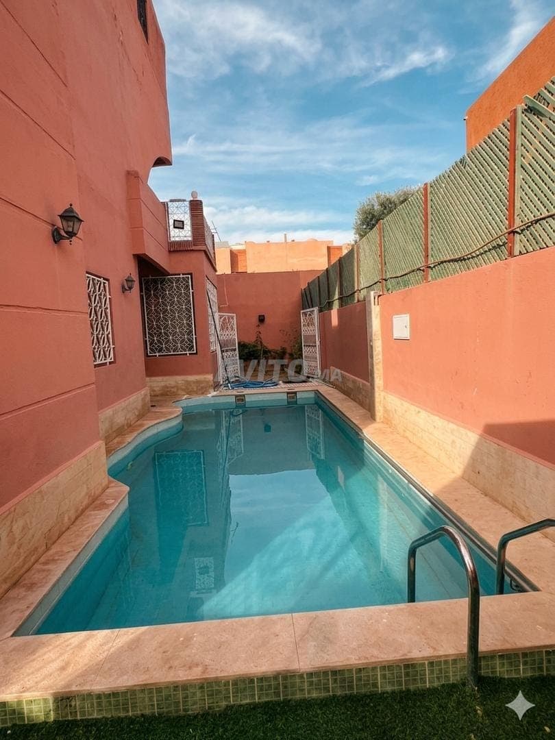 VILLA MEUBLÉE À LOUER – TAMANSOURT, MARRAKECH 🌴