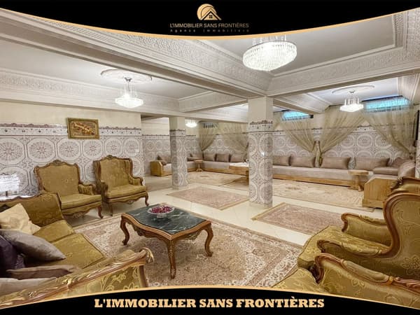 Möblierte Luxusvilla zum Verkauf in Bouakkaz, Marrakech – Privatgarten – 300 m