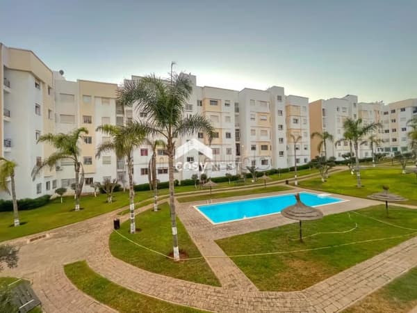 Dar bouazza, bel appartement meublé dans une résidence calme