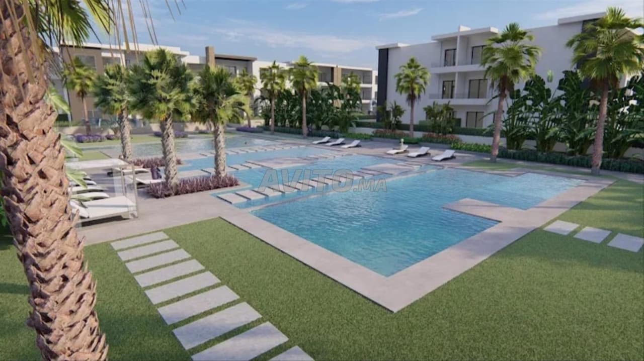 Dar Bouazza à louer un luxueux appartement meublé