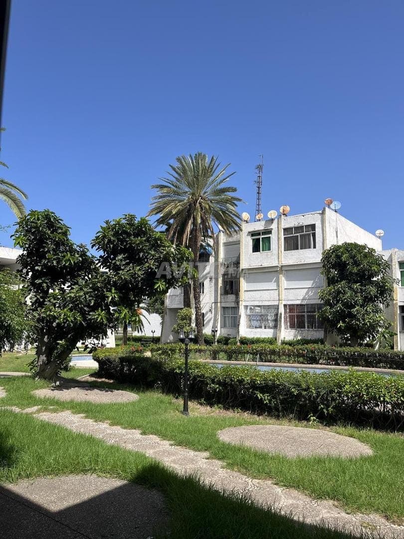 شقة مفروشة للإيجار في طنجة مع الألياف