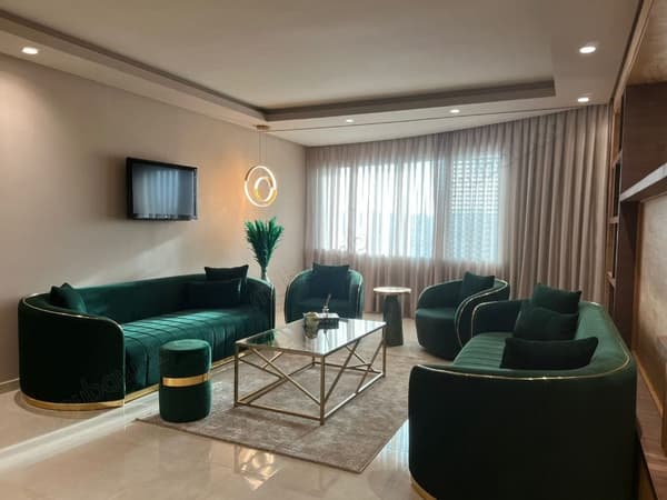 Apartamento amueblado moderno en alquiler en Agdal