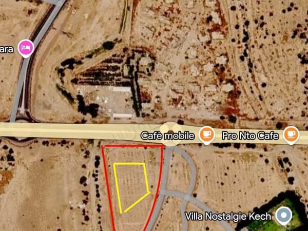 Terrain idéal pour l’investissement au km 2 vers route de fès