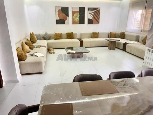 شقة مفروشة بتدفئة مركزية وتدفئة أرضية