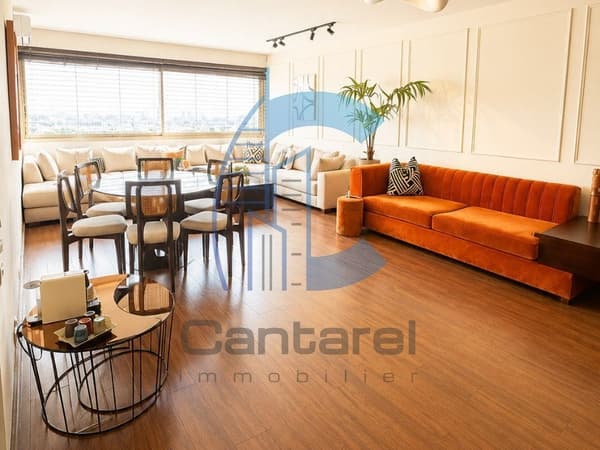 À louer – Magnifique duplex meublé de 204 m² au dernier étage, proche Twin Center