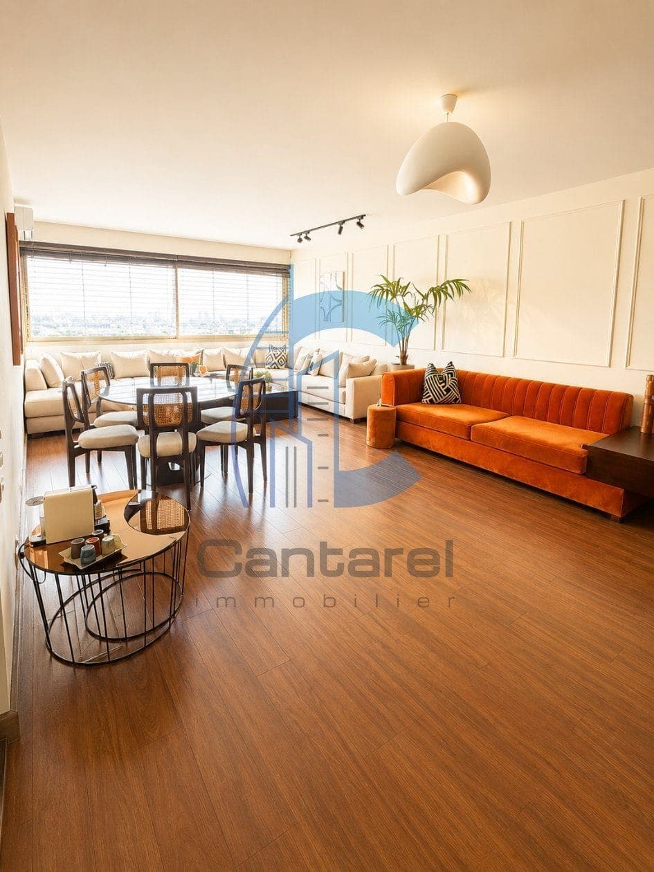 Te huur – Prachtige gemeubileerde duplex van 204 m² op de bovenste verdieping, dicht bij Twin Center