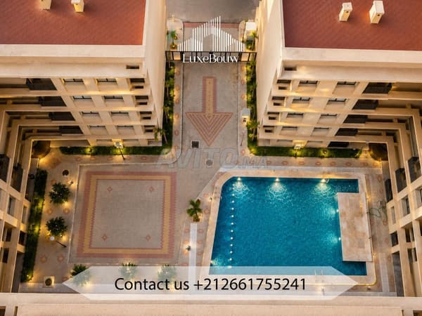 Appartements avec piscine à Tétouan 2 ou 3 CH