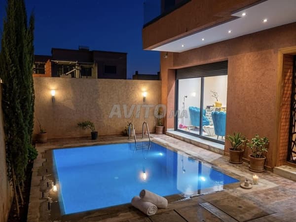 Villa Moderne avec Piscine Route Ouarzazate