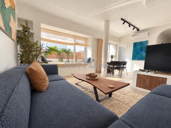 Außergewöhnliche Doppelterrasse