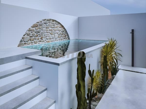 Duplex mit privatem Pool