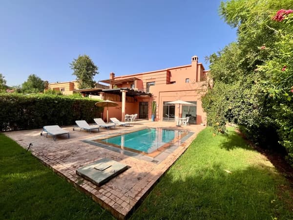 Villa meublée avec piscine privée, Marrakech