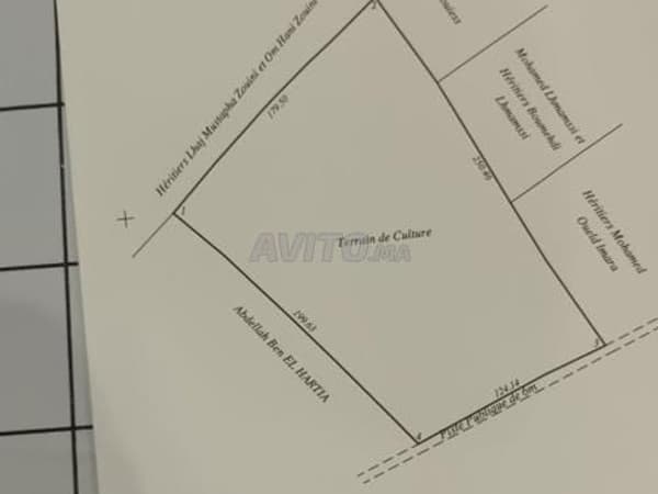 Thiers agricultural land