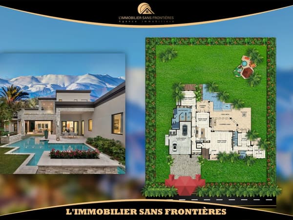 Terrain à vendre – Zone Villa – Route d’Amizmiz km 17, Route d’Amizmiz