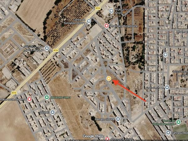Terrain 265 m2 Titré Bensouda Azzaytoune
