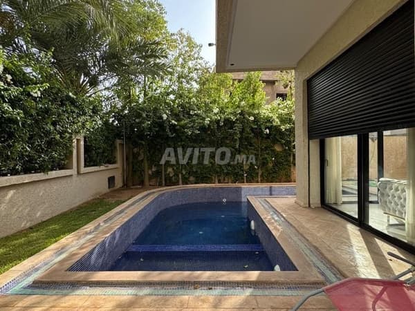 Villa Meublée 4 Ch. avec Piscine – Zanat Zaitoun