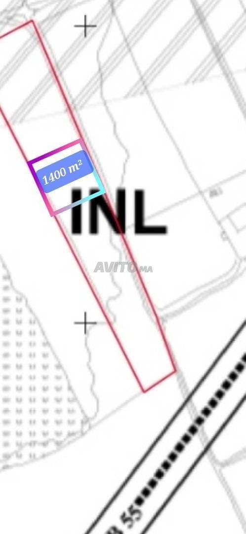 TERRAIN INDUSTRIEL 1400M2 A SKHIRAT