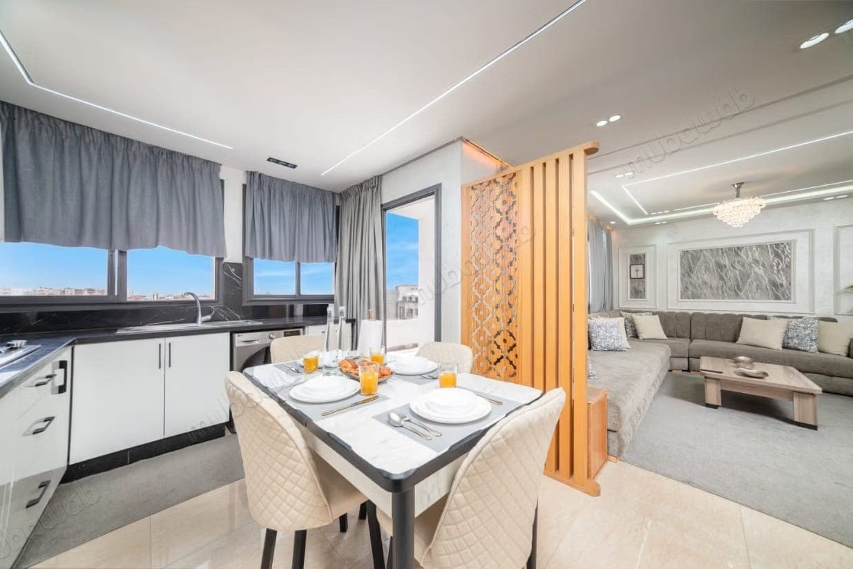 Magnificent apartment with terrace for rent