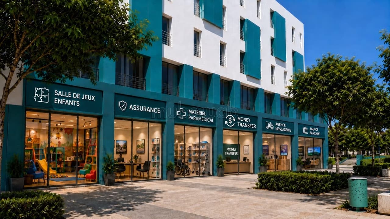 Commerciële ruimte N2 – Résidences Amane