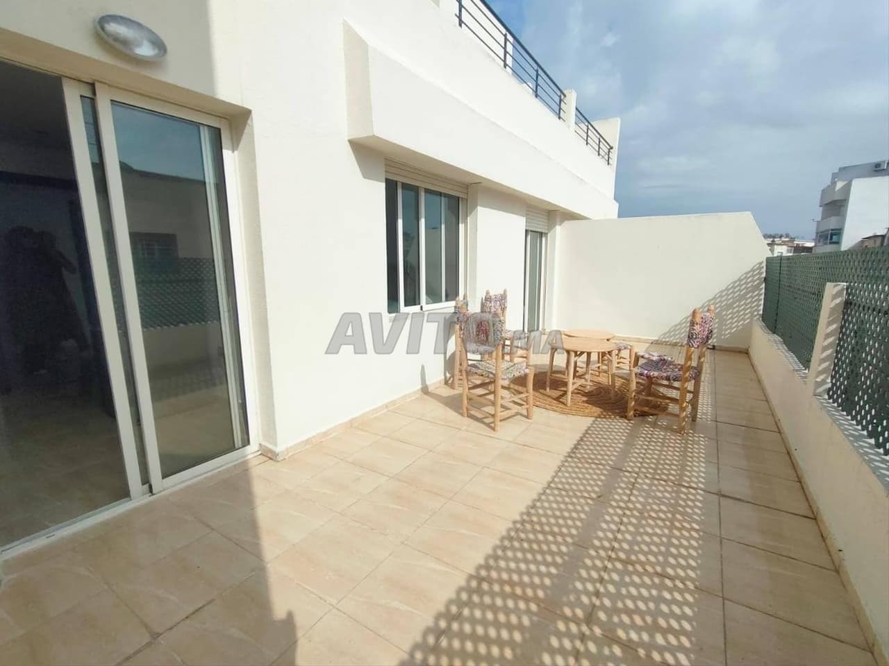 Gemeubileerd appartement met terras in Quartier Val Fleury