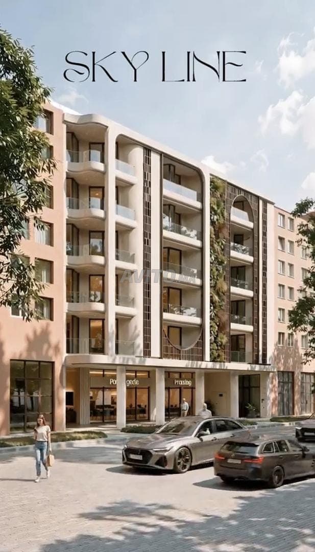 Résidence haut standing avec piscine grand gueliz